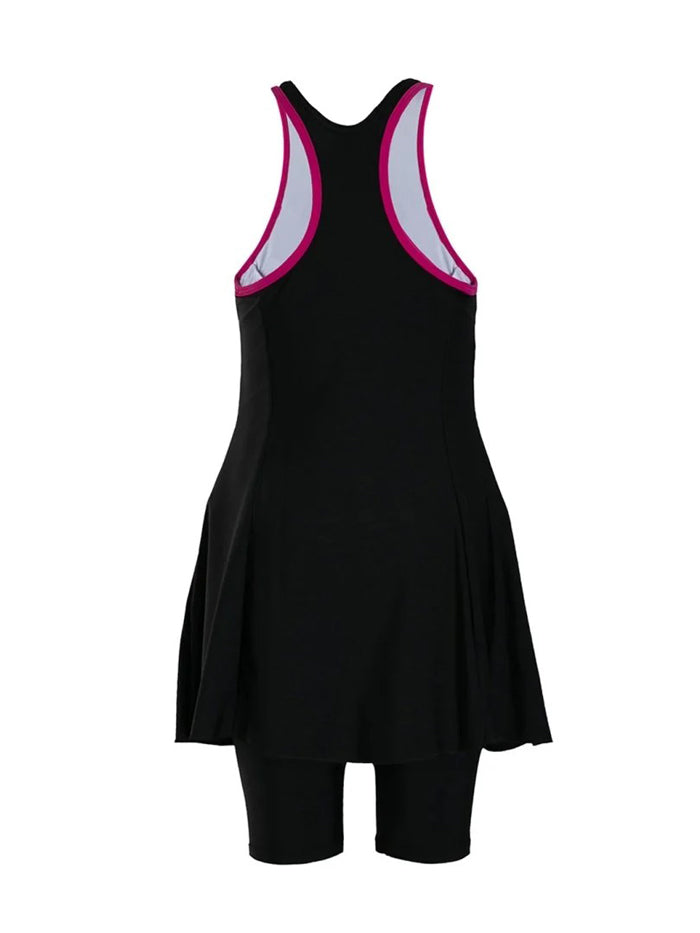 Speedo Racerback Swimdress With Boyleg - 8GS878B344