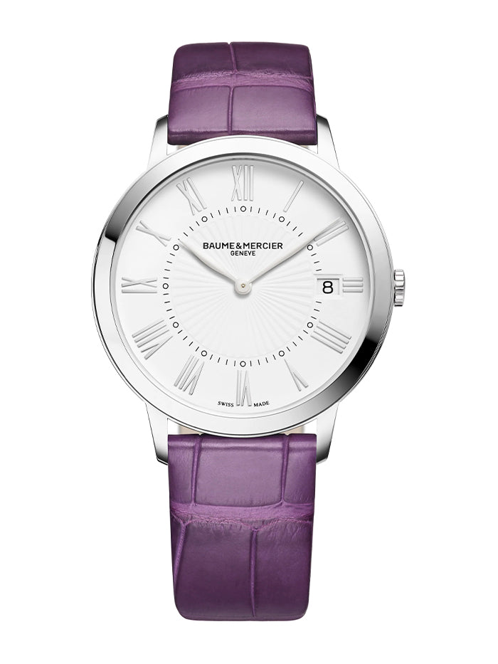 BAUME & MERCIER CLASSIMA LADIES COLOURED STRAP