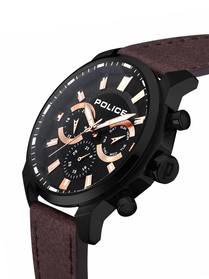 Menelik Police Men's Watch