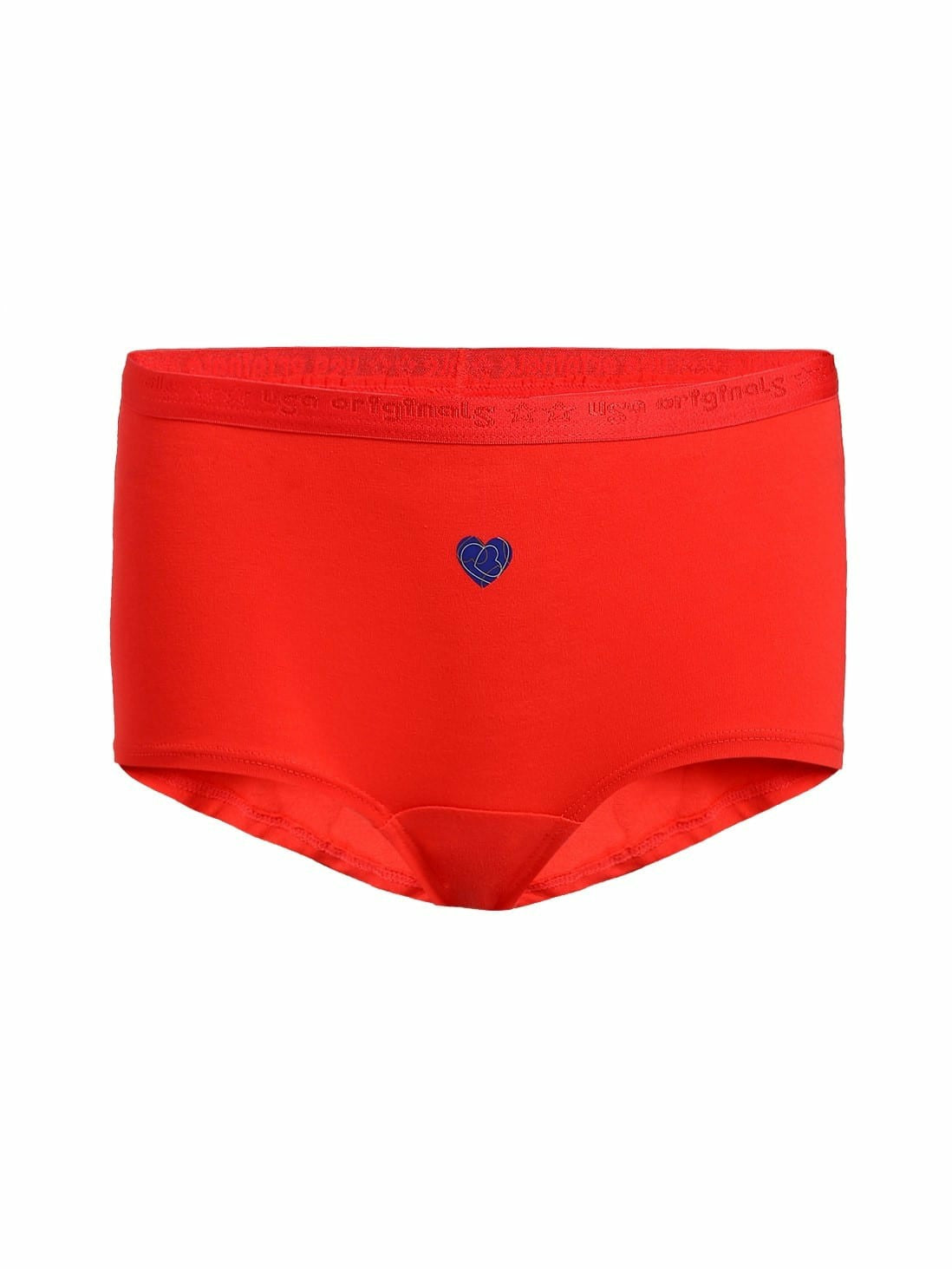 Girls Assorted Plain and Prints Boyshort Pack of 2