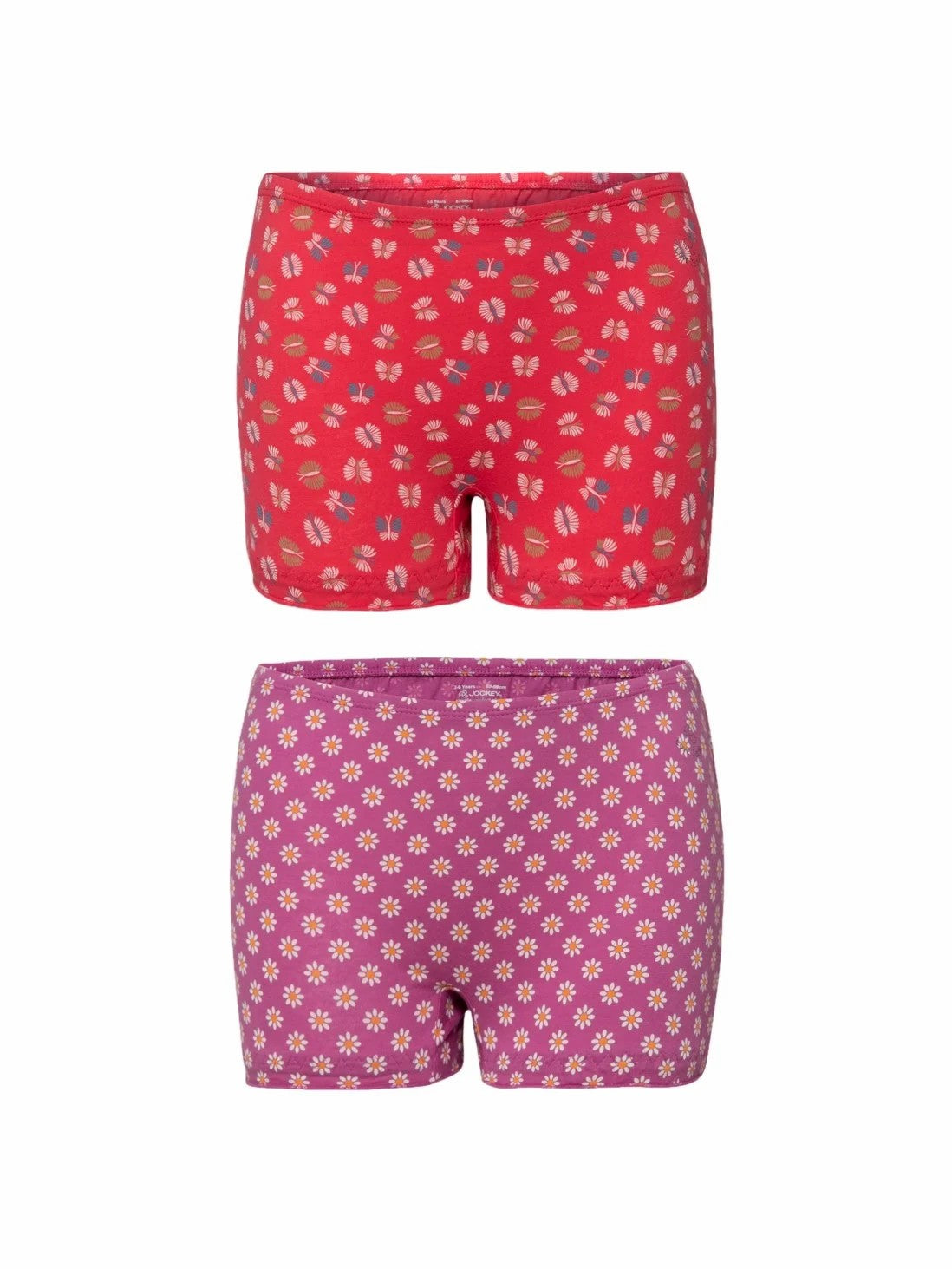 Girls Assorted Prints Bloomers Pack of 2