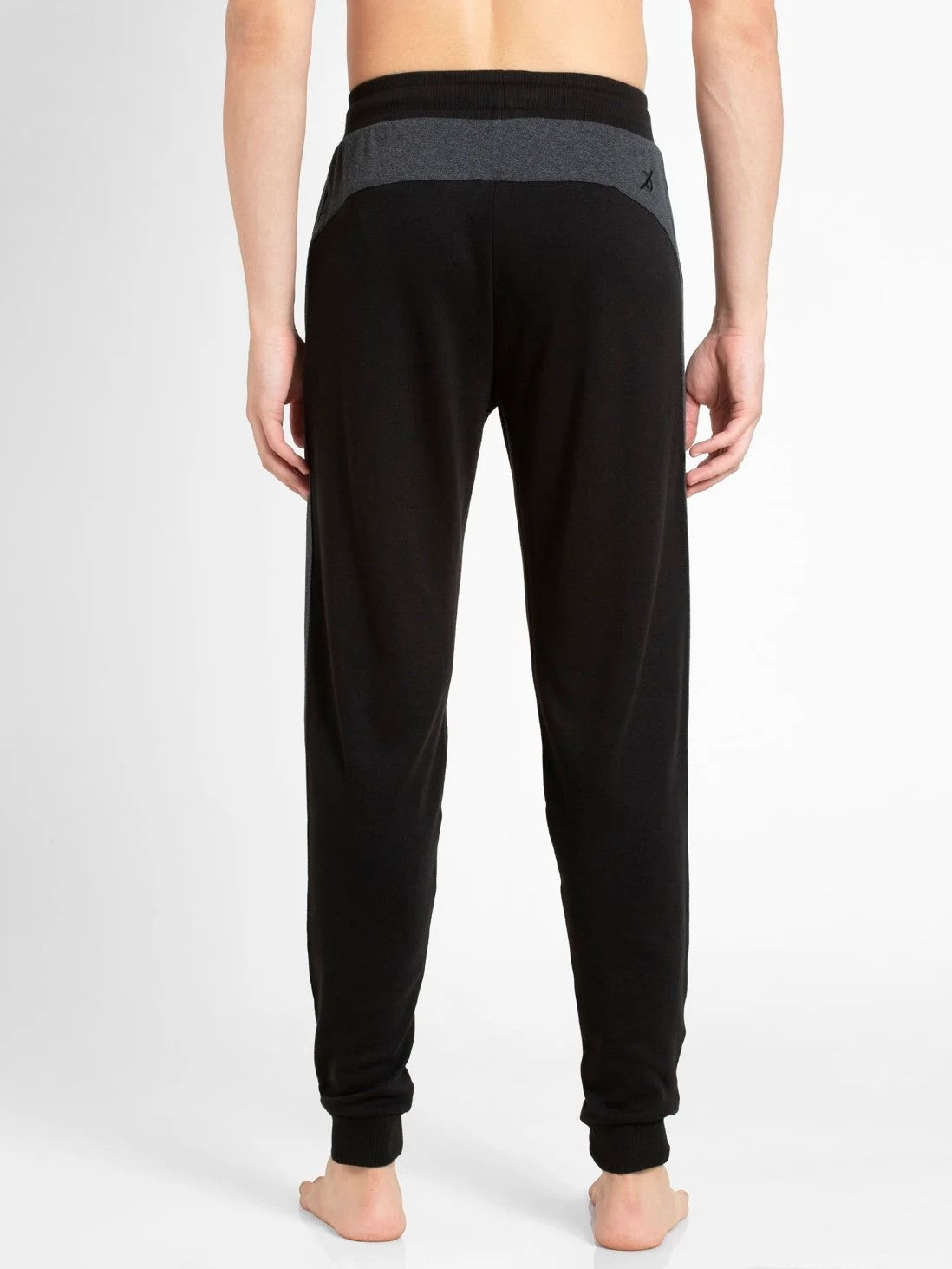 Men&#39;s Black &amp; True Black Melange Jogger