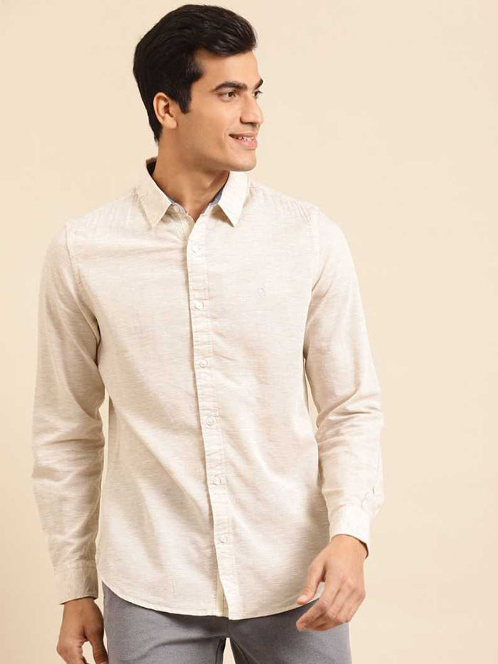 Tommy Hilfiger Men White Slim Fit Solid Casual Shirt - Buy Tommy