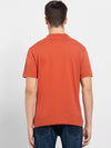 Men&#39;s Cinnabar Henley Half Sleeve T-Shirt