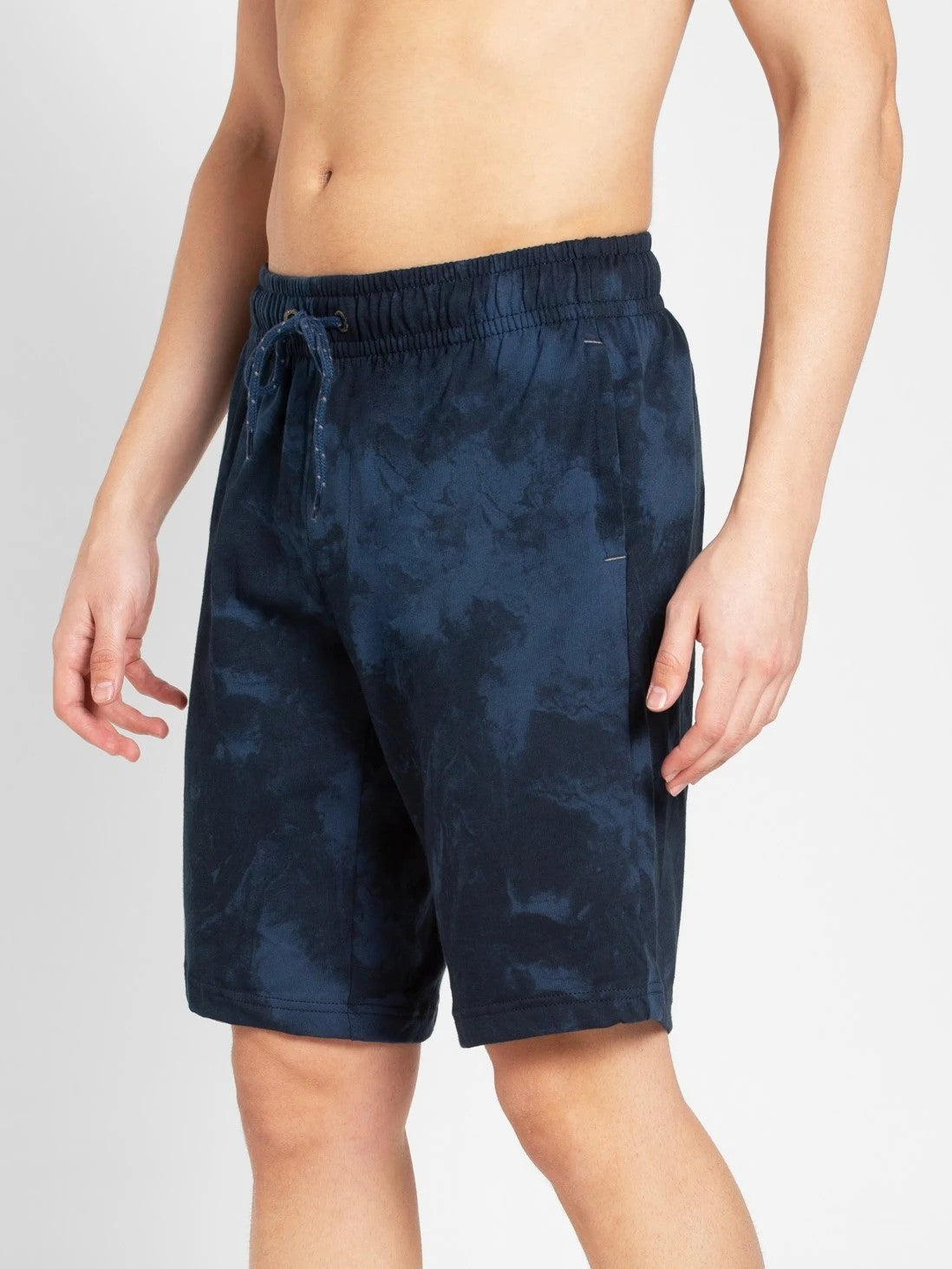 Men's Ingna Blue Print Straight fit shorts