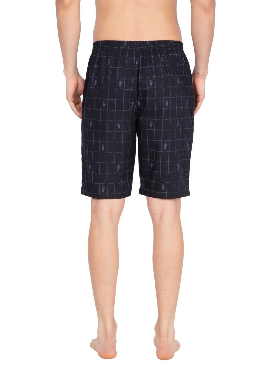Men&#39;s Navy Des1 Bermuda Bottoms