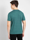 Men&#39;s Pacific Green V-neck T-Shirt