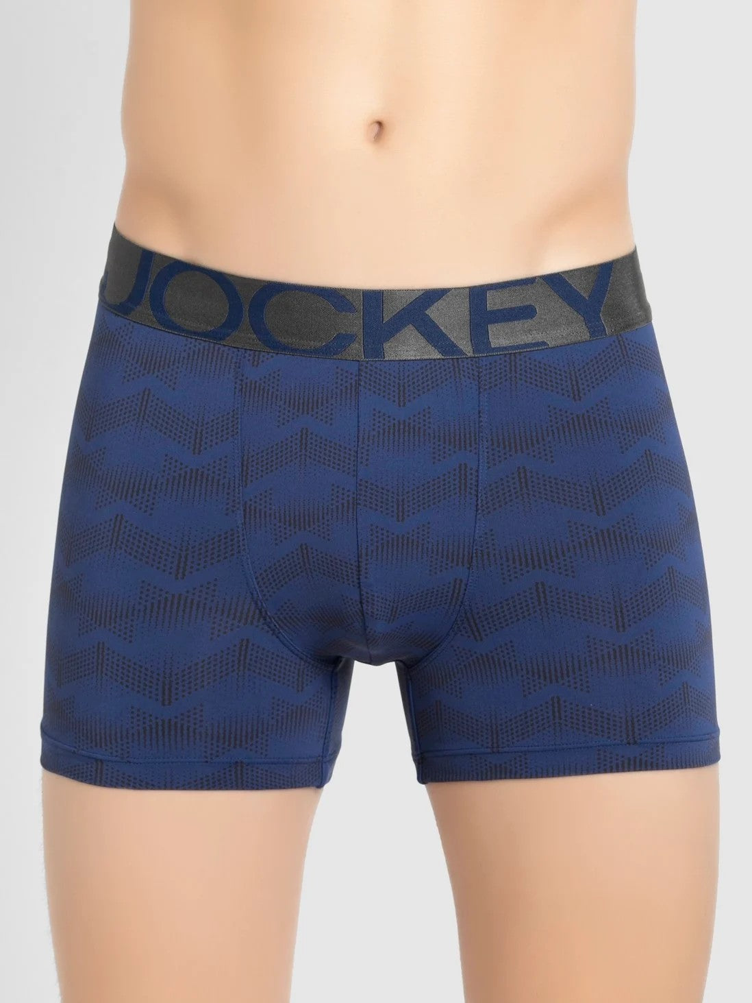 Men's Rich Royal Blue Printed Trunk